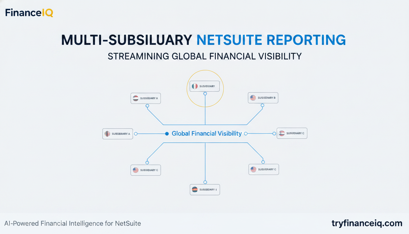 Multi-Subsidiary NetSuite Reporting: Overcoming Consolidation Challenges for Global Finance Teams